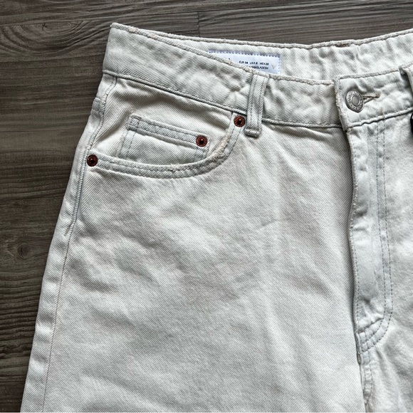 ZARA White Tailored Balloon Barrel Jeans - Picture 8 of 16